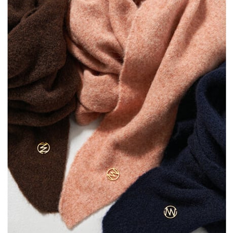 【YENN】ALPACA MIX SCARF