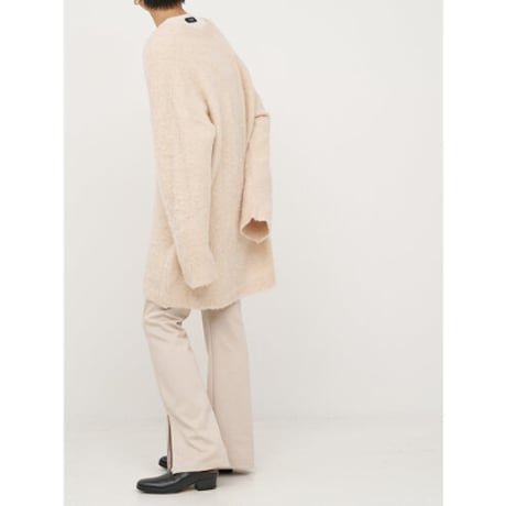 【YENN】ALPACA MIX TUNIC PO