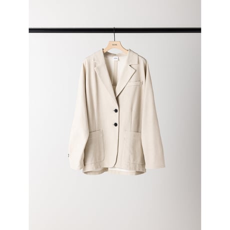 【YENN】FADED JERSEY JACKET　※納期：8月中旬～9月中旬