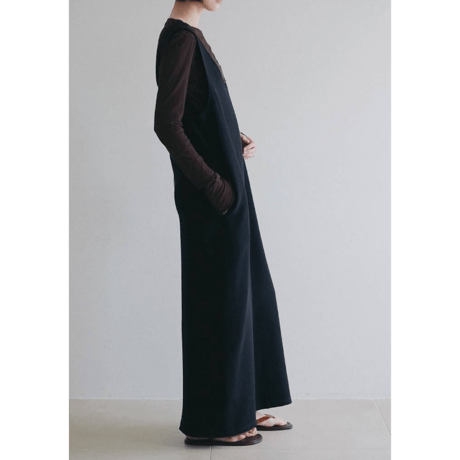 【anuke】Uneck Loose Onepiece　※納期8月上旬～9月上旬