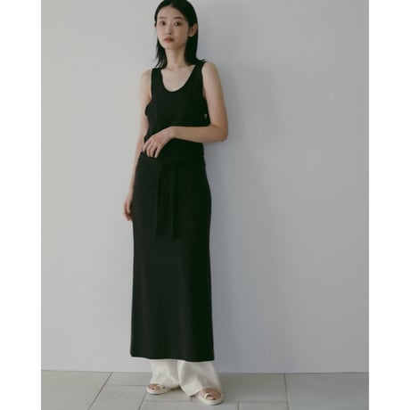 【anuke】Sheer Tuck Pants　※納期5月中旬～6月中旬