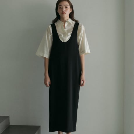 【anuke】Halfsleeve Box Shirts