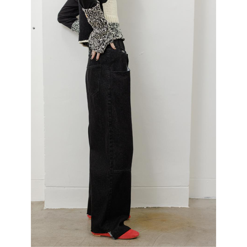 YENN】TUCK BELT DESIGN PANTS | selectshop kusukusu