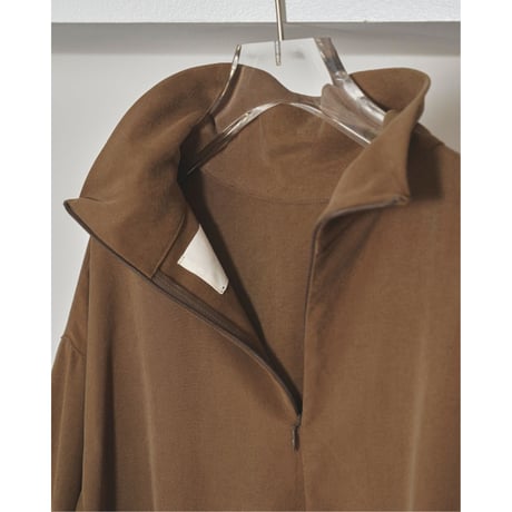 【TODAYFUL】Peachskin Turtle Blouse　※納期10月中～11月中