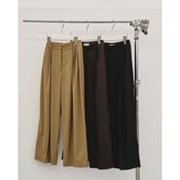 【TODAYFUL】Lightweight Tuck Trouser