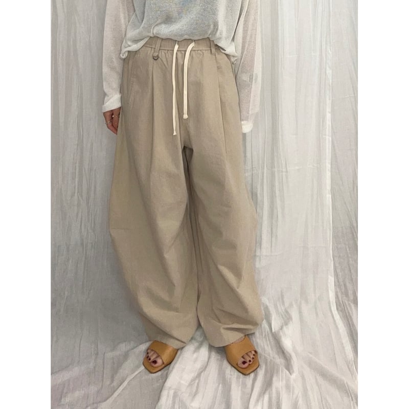 PRIORITY】カーヴィーパンツ | selectshop kusukusu