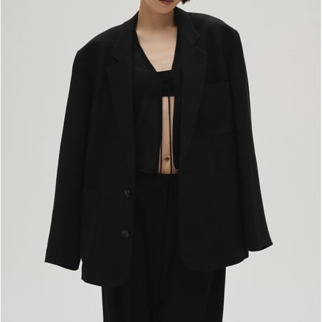 【TODAYFUL】Boyfriend Linen Jacket　※納期3月上旬〜4月上旬