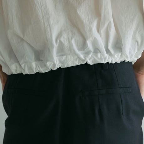 【anuke】Nylon Sleeveless Blouson　※納期3月下旬〜4月下旬