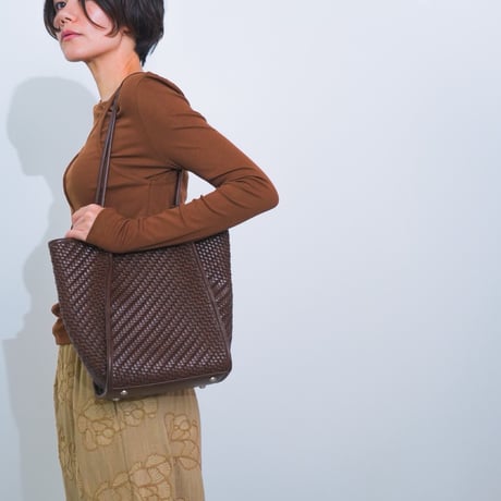【RILATO】Weave Luxe Mini Bag in shoulder　納期3月中旬～4月下旬
