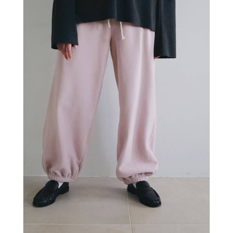 【anuke】Fleece Rough Pants　※納期9月中旬〜10月中旬