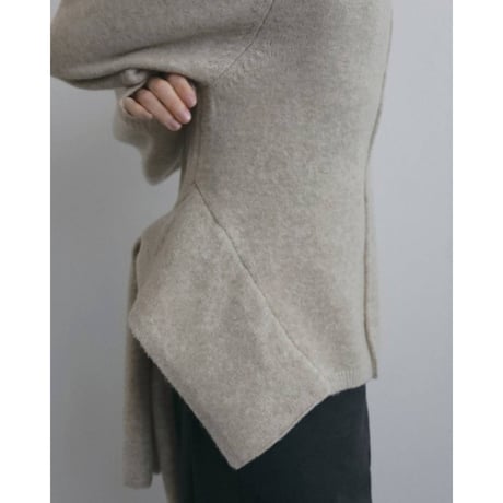 【anuke】Layered Soft Knit　※納期11月上旬～12月上旬