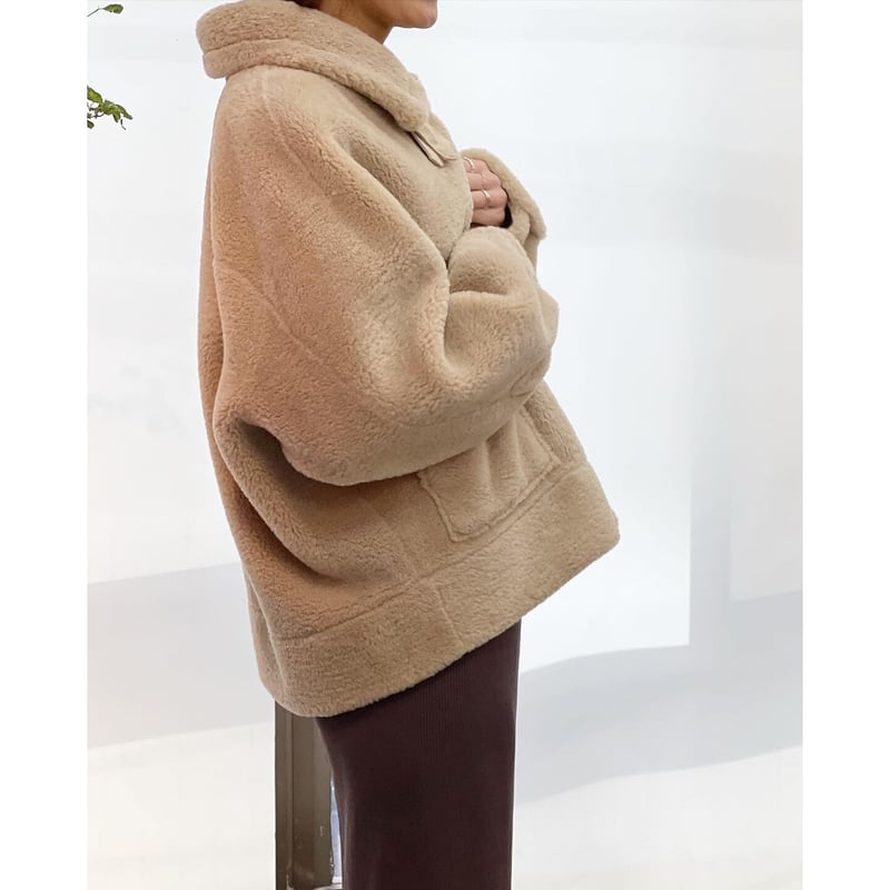 cafune】【再販✨】eco mouton jaket 45401 | selectsho