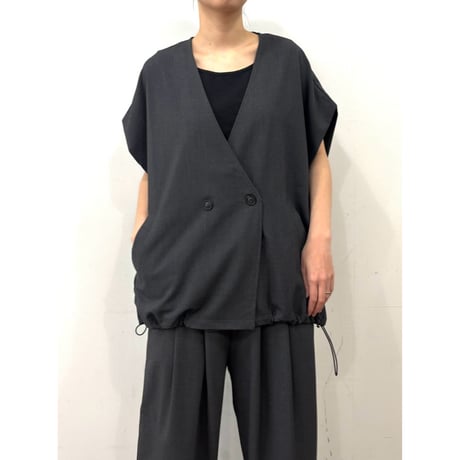 【siro de labonte】design vest jacket