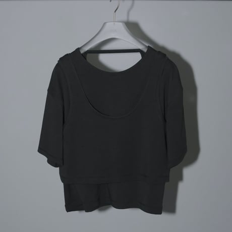 【anuke】Layered Cut T-shirts  ＊