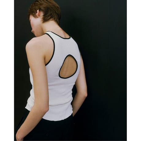 【TODAYFUL】Cupin Piping Tanktop　※納期5月中旬〜6月中旬