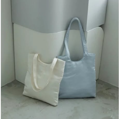 【ànuke】Satin Tote Bag