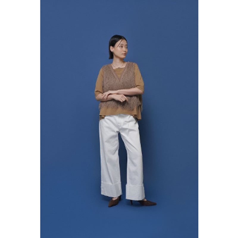 CYAN tokyo】ロールアップストレートデニム | selectshop kusukusu