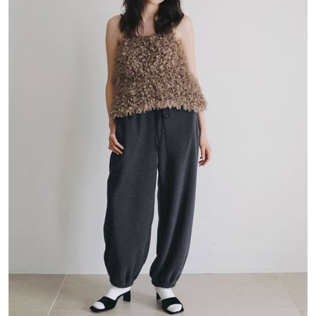 【anuke】Fleece Rough Pants　※納期9月中旬〜10月中旬