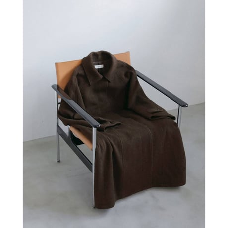 【anuke】Soutiencollar Over Coat　※納期11月中旬～12月中旬