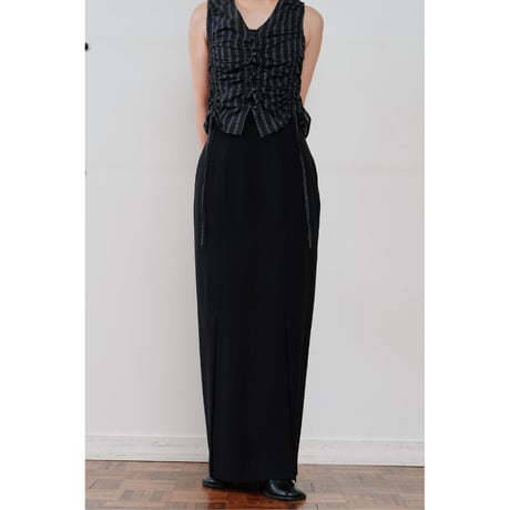 【Hella】sheer pencil skirt　※納期6月中旬〜7月中旬