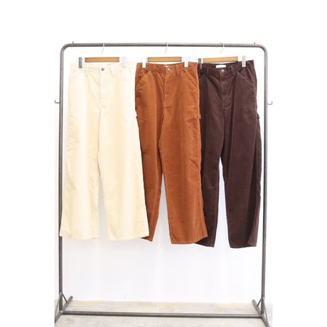 【LE MELANGE】コットンコーデュロイペインターパンツ　※納期9月中旬～10月中旬