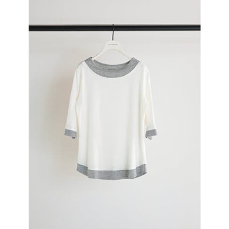 【CHIGNON】配色ﾃﾚｺﾊｰﾌｽﾘｰﾌﾞPO