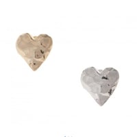 【Sea'ds mara】 Organic heart brooch
