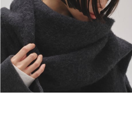 【TODAYFUL】Brashed Volume Stole　※納期10月下～11月下