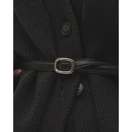 【TODAYFUL】Narrow Leather Belt　※納期11月中旬～12月中旬