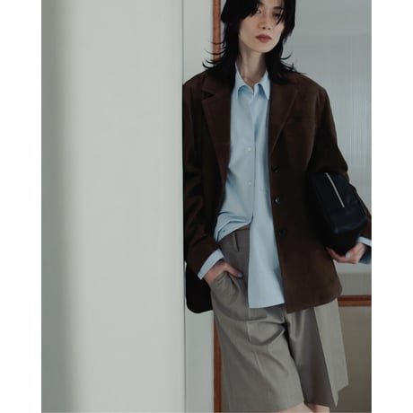 【anuke】Centerpress Half Pants
