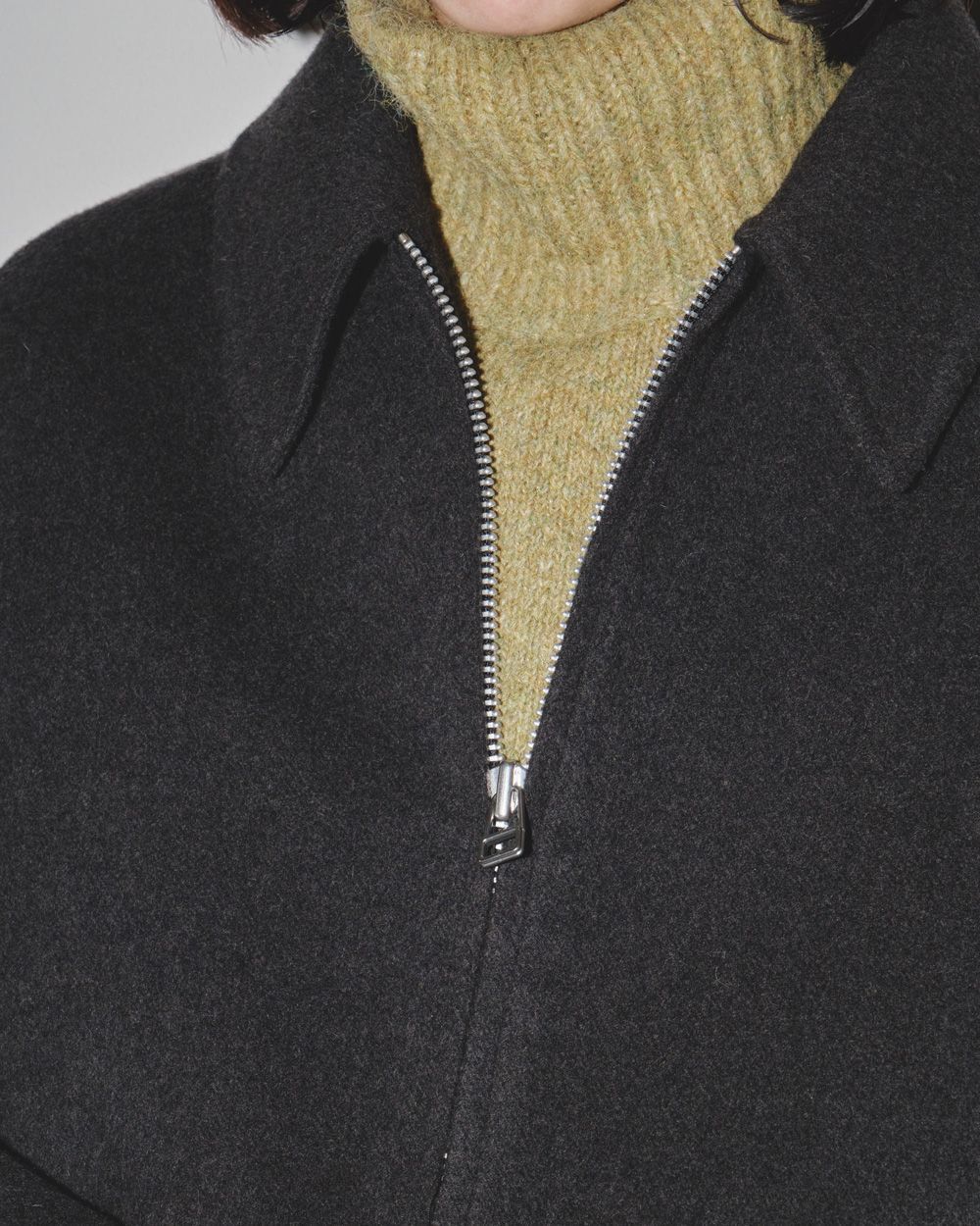 【TODAYFUL】Wool Zip Blouson