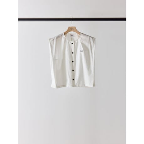 【YENN】SLEEVELESS SHIRT