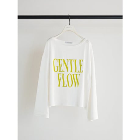 【CHIGNON】”FLOW”ｳｪｲﾌﾞﾛｺﾞTee