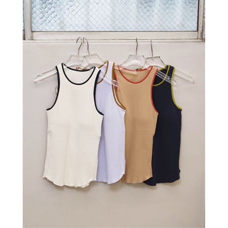 【TODAYFUL】Cupin Piping Tanktop　※納期5月中旬〜6月中旬