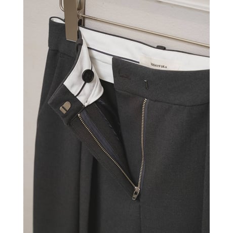 【TODAYFUL】Bonding Wide Trousers　※納期9月上旬～10月上旬