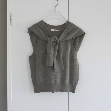 【anuke】Highgauge Sheer Tanktop