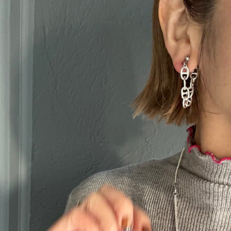 数量限定オリジナル✨ design hoop pierce