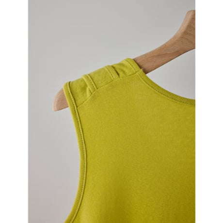 【YENN】COLOR LAYERED TANK