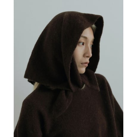 【anuke】Layered Scarf Knit※11月上～12月上