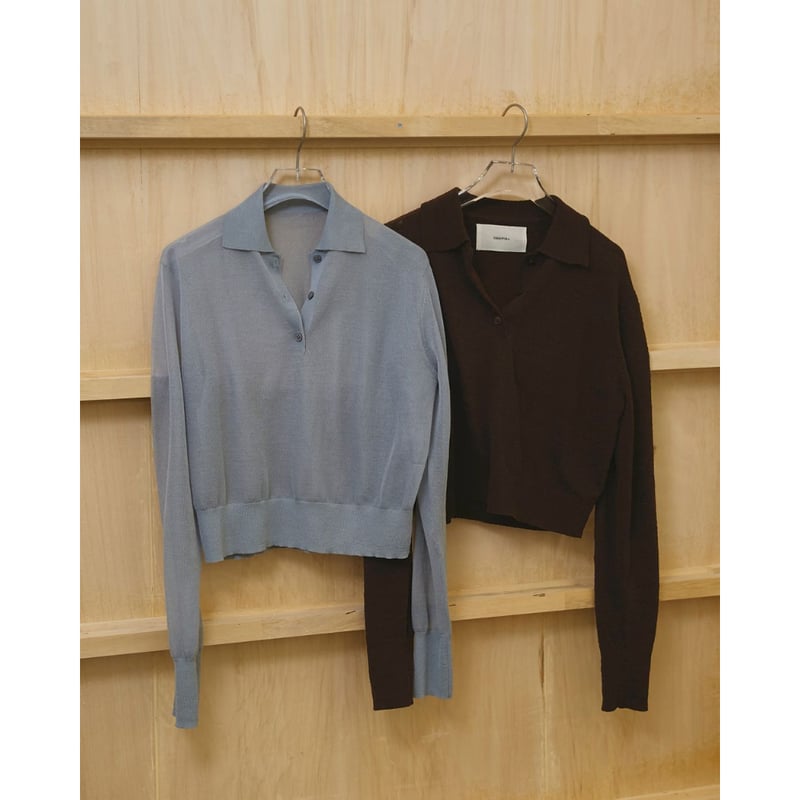 〈TODAYFUL〉Layered Polo Knit TODAYFUL】Layered Polo Knit | selectshop kusukusu