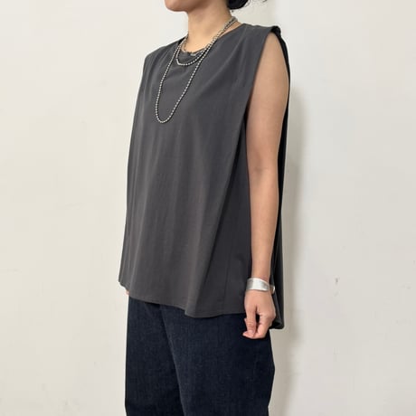 【siro de labonte】tuck flare tank（カットソー）