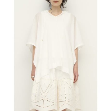 【CHIGNON】ｼｱｰﾒｯｼｭﾎﾟﾝﾁｮTOPS