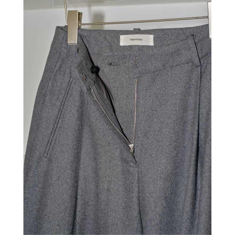 TODAYFUL】Wool Painter Pants ※11月中旬～12月上旬頃 発送予定
