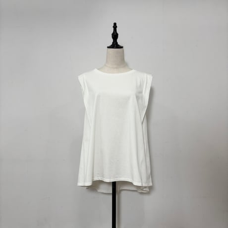 【siro de labonte】tuck flare tank（カットソー）