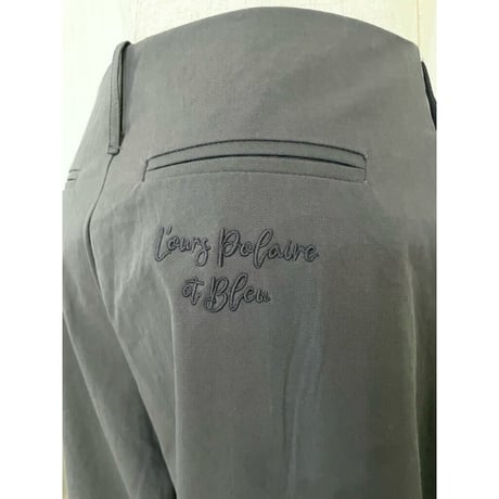 【L'ours Polaire et Bleu】カーブシルエットチノパンツ