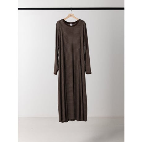 【YENN】JERSEY FLARE DRESS