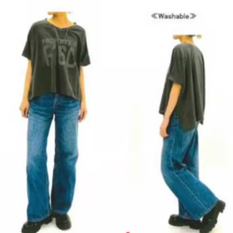 【PASSIONE】VネックロゴTee　26929
