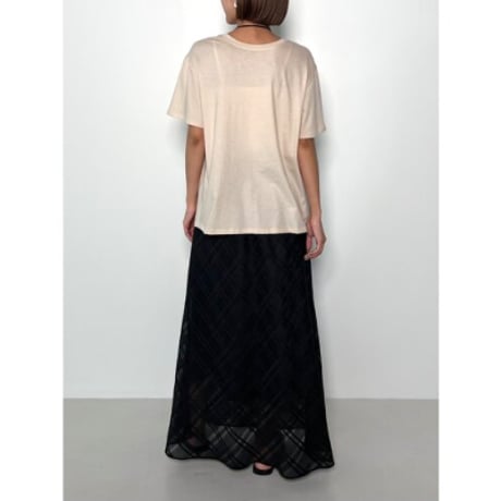 【CHIGNON】ﾌﾙｰﾂﾍﾟｲﾝﾄTee