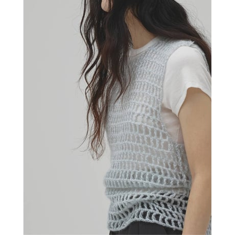 【TODAYFUL】Mohair Mesh Vest　※納期8月下旬～9月下旬