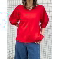 anuke】Backopen Check Tops | selectshop kusukusu